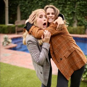 Oversized Free People blazer/writers jacket in copper!